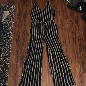 Striped Jumpsuit